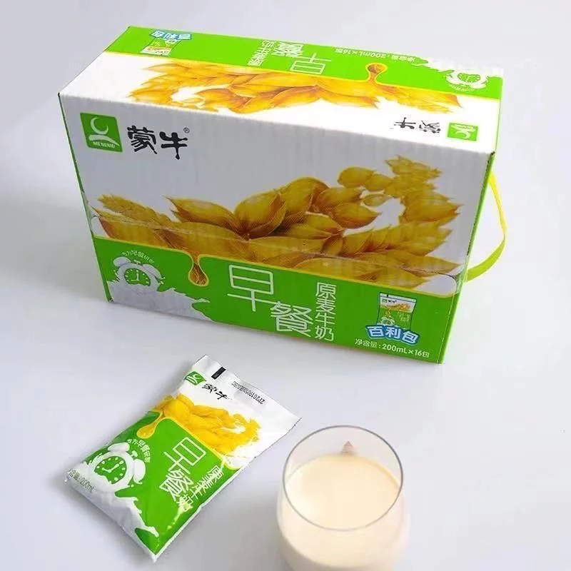 蒙牛麦香口味早餐奶